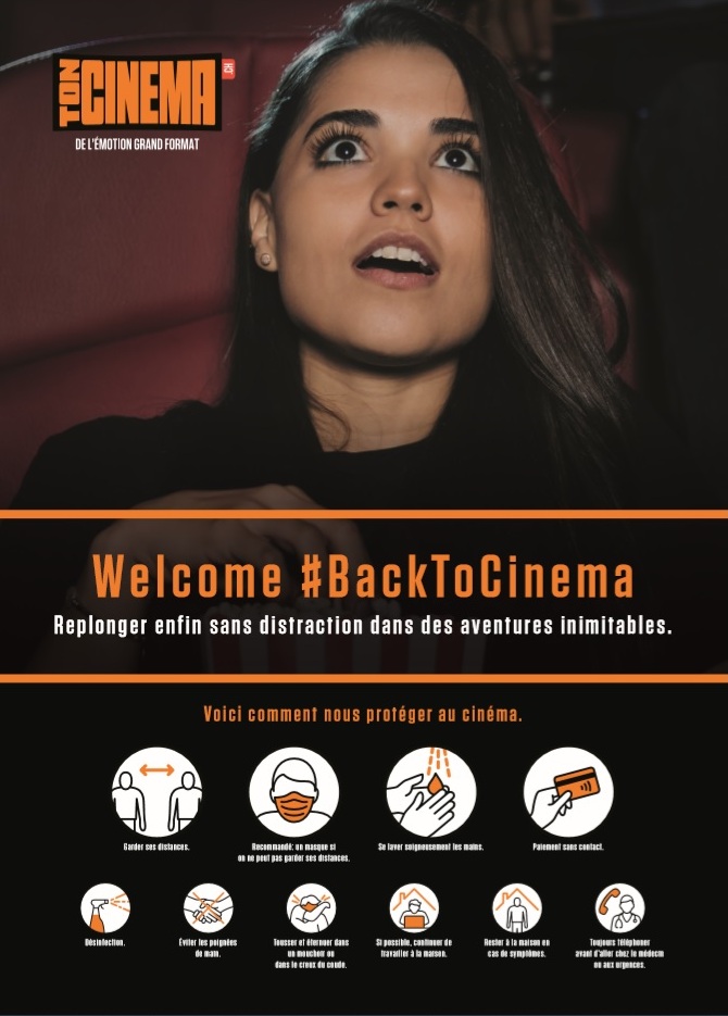 Réouverture des cinémas 2021