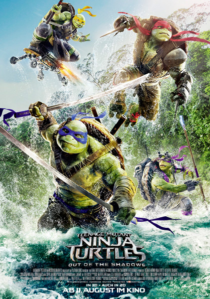 Teenage Mutant Ninja Turtles 2: Out Of The Shadows (3D)