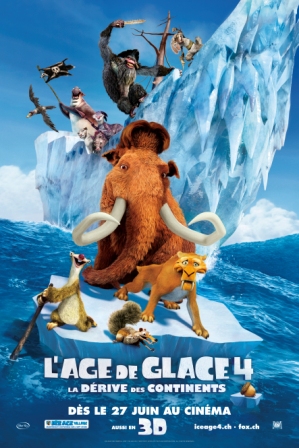 L'Age de glace 4: La derive des continents (3D)