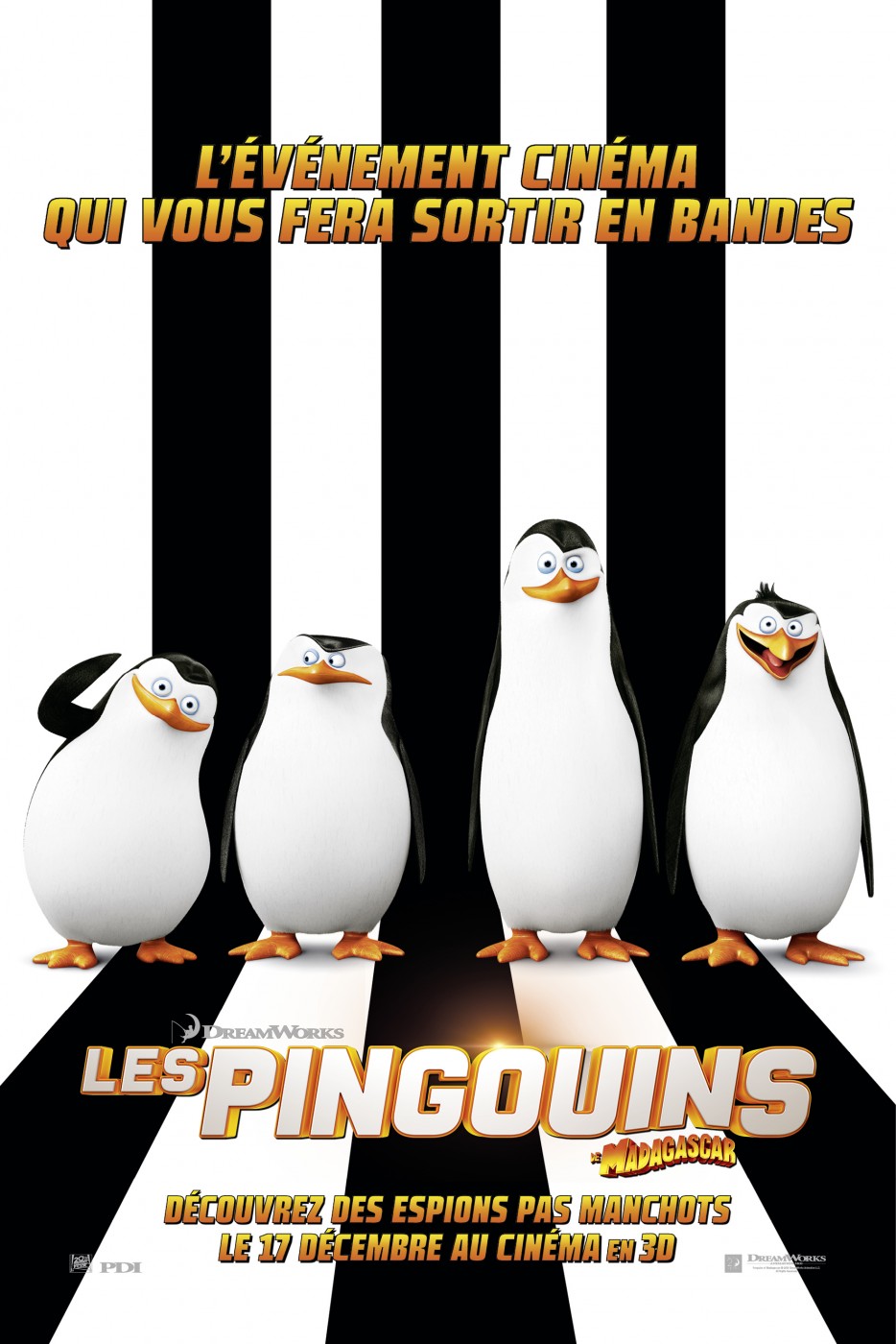 Les Pingouins de Madagascar (3D)